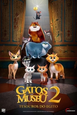 GATOS NO MUSEU 2 - TESOUROS DO EGITO |